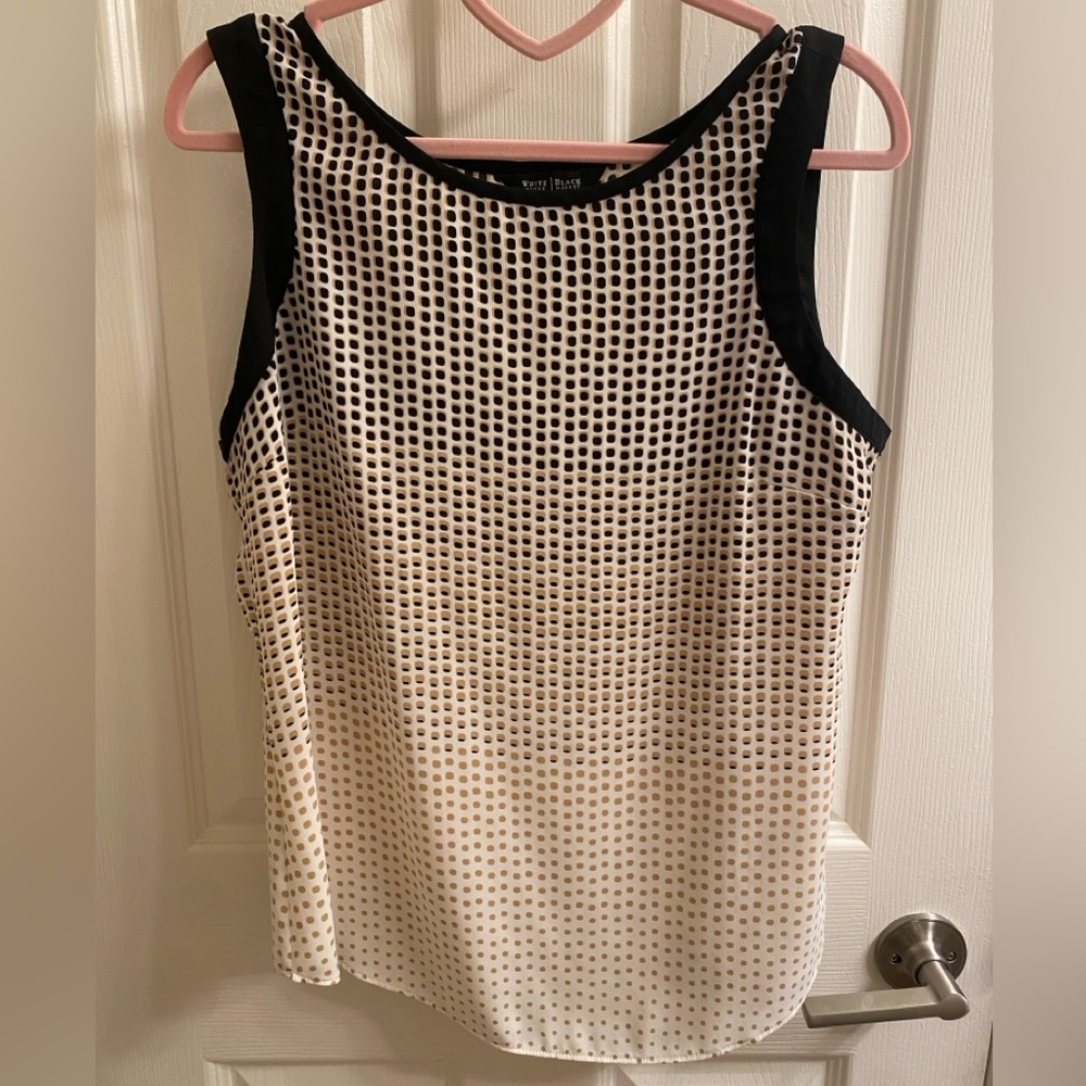 Brand: White House Black Market, Size: M, Color: White, black, brown